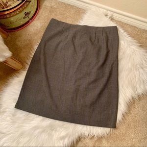 New York & Company Houndstooth Pencil Skirt 10